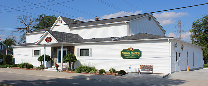 Exterior View of Steadman Brothers funeral home